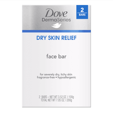 DermaSeries Dry Skin Relief Face Bar