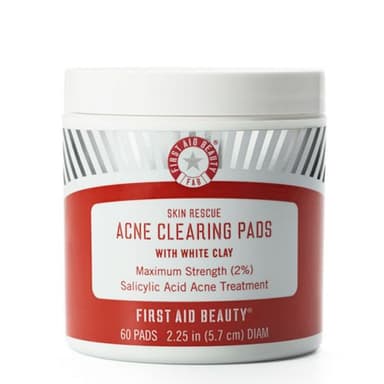 Skin Rescue Acne Clearing Pads With White Clay