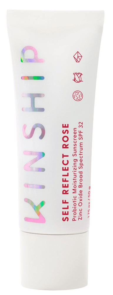 Self Reflect Rose Probiotic Moisturizing Sunscreen Zinc Oxide SPF 32