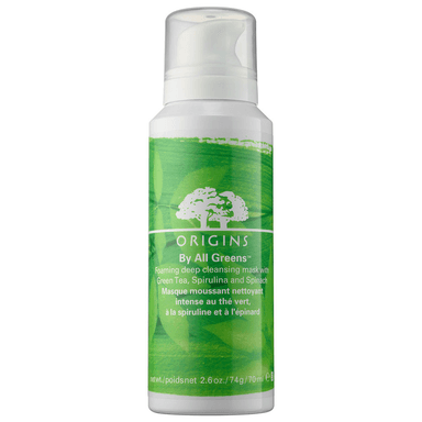 By All Greens™ Foaming Deep Cleansing Mask With Green Tea, Spirulina And Spinach