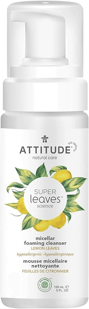 SUPER LEAVES™  Micellar Foaming Cleanser Lemon Leaves
