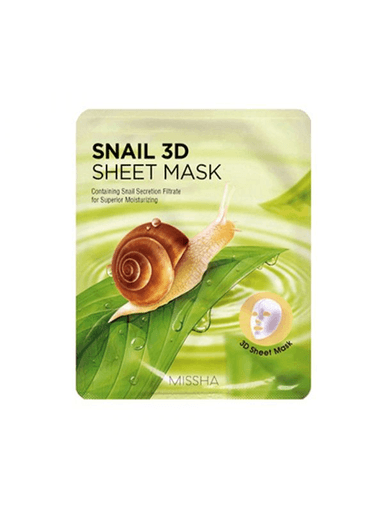 Snail 3D Sheet Mask
