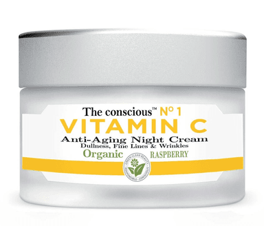 The conscious™ Vitamin C Anti-Aging Night Cream Organic Raspberry