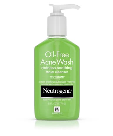 Oil-Free Acne Wash Redness Soothing Facial Cleanser