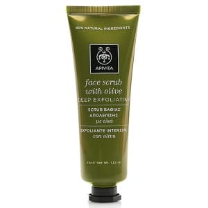 Face Scrub for Deep Exfoliation With Olive