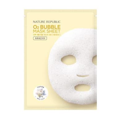 O2 Bubble Lotus Mask Sheet