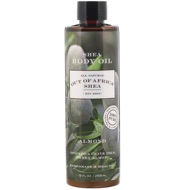 Shea Body Oil, Almond