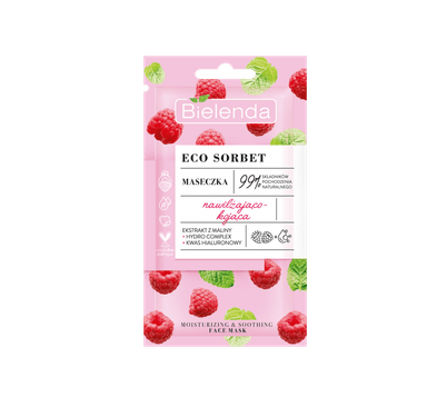 Eco Sorbet Raspberry Mask Moisturizing And Soothing