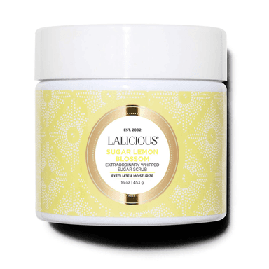 Extraordinary Whipped Sugar Lemon Blossom Sugar Scrub