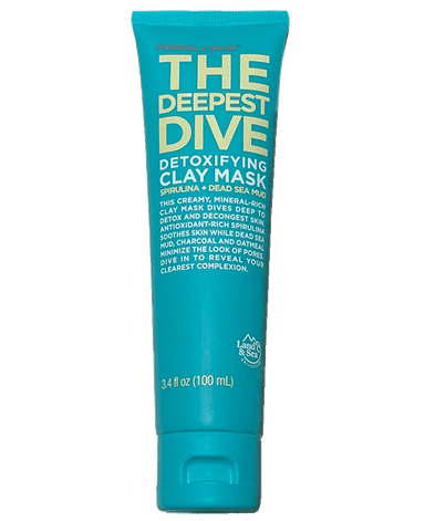 The Deepest Dive Detoxifying Clay Mask Spirulina + Dead Sea Mud
