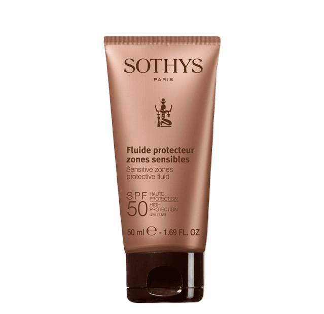 SPF 50 Sensitive Zones Protective Fluid
