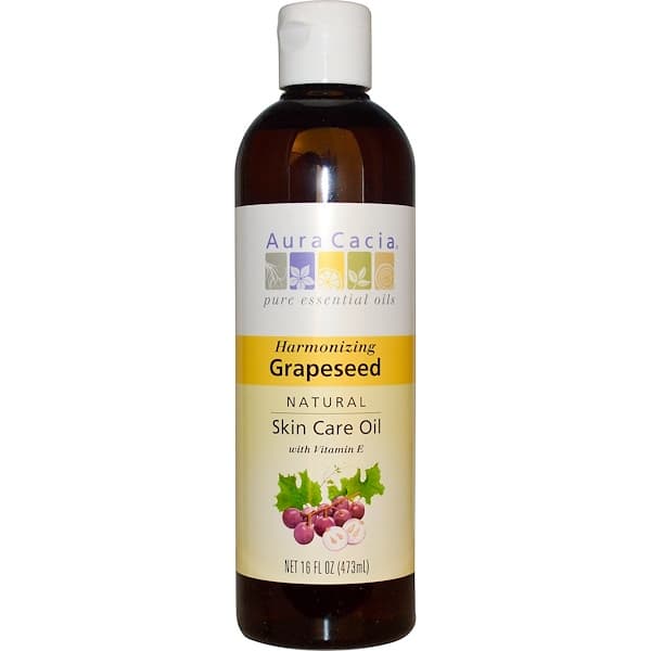 Natural Skin Care Oil, Harmonizing Grapeseed