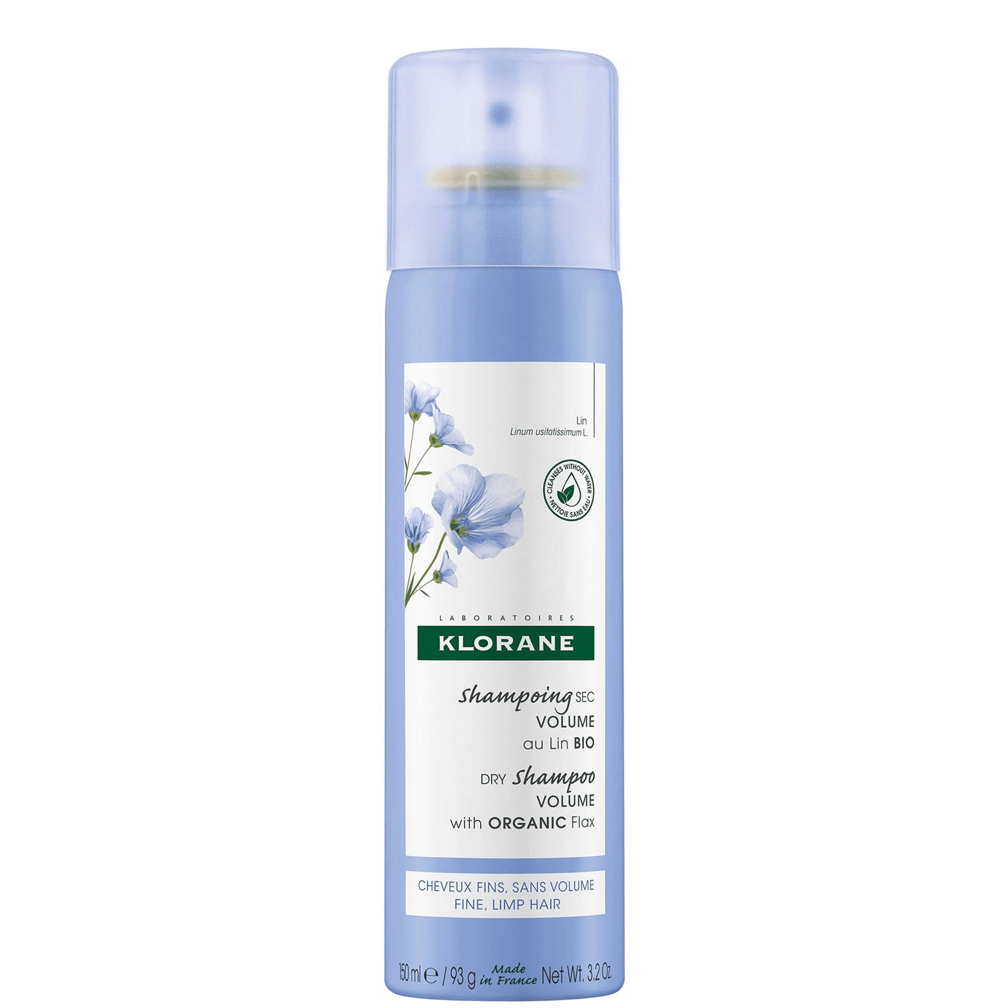 Volumising Dry Shampoo with ORGANIC Flax