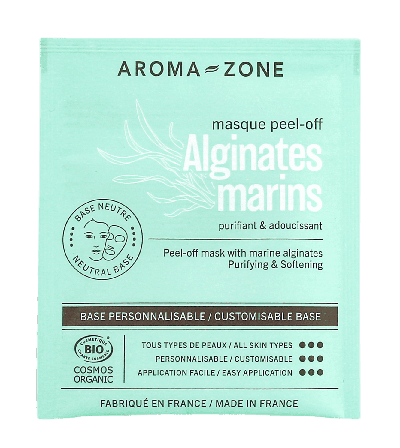 Masque Peel-Off aux Alginates Marins