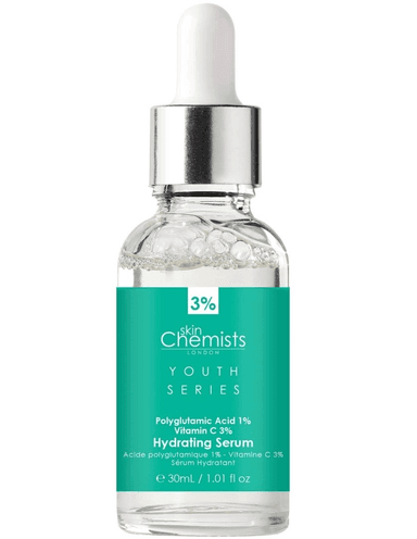 Hydrating Serum Polyglutamic Acid 1%, Vitamin C 3%