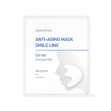Anti-aging mask smile lines