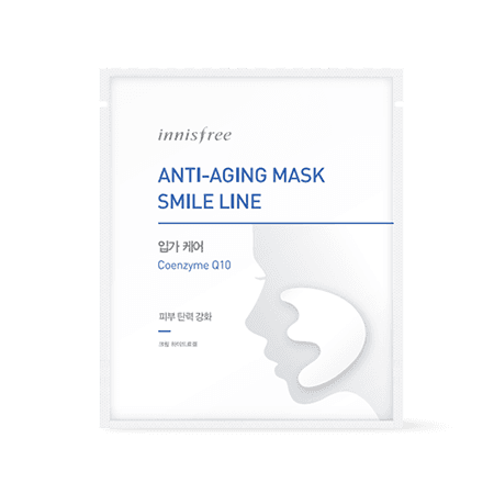Anti-aging mask smile lines