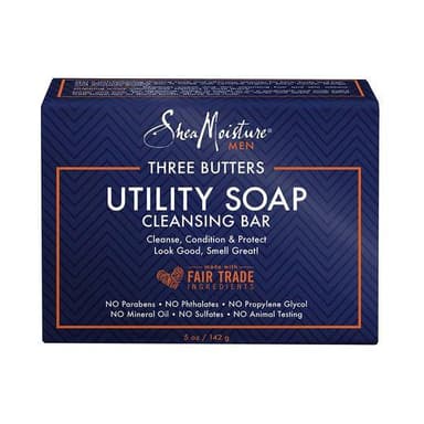 Sheamoisture For Men Three Butters Utility Soap