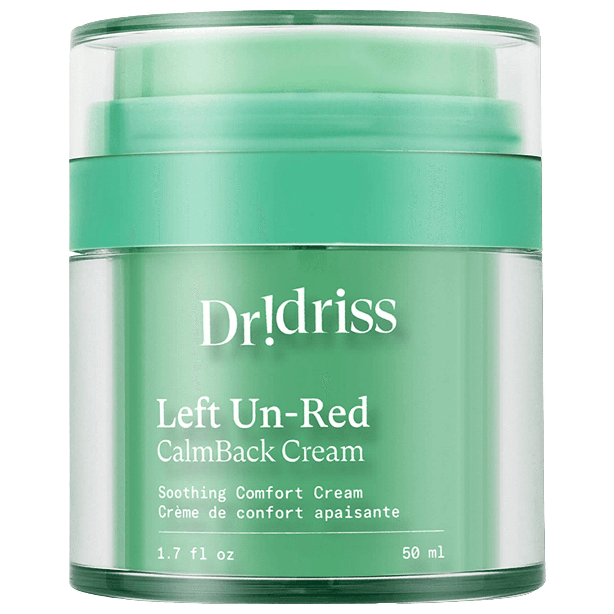 Left Un-Red CalmBack Cream