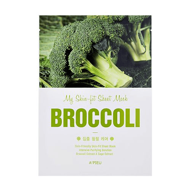 My Skin-Fit Sheet Mask (Broccoli)