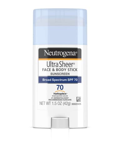 Ultra Sheer® Face + Body Stick Sunscreen Broad Spectrum SPF 70