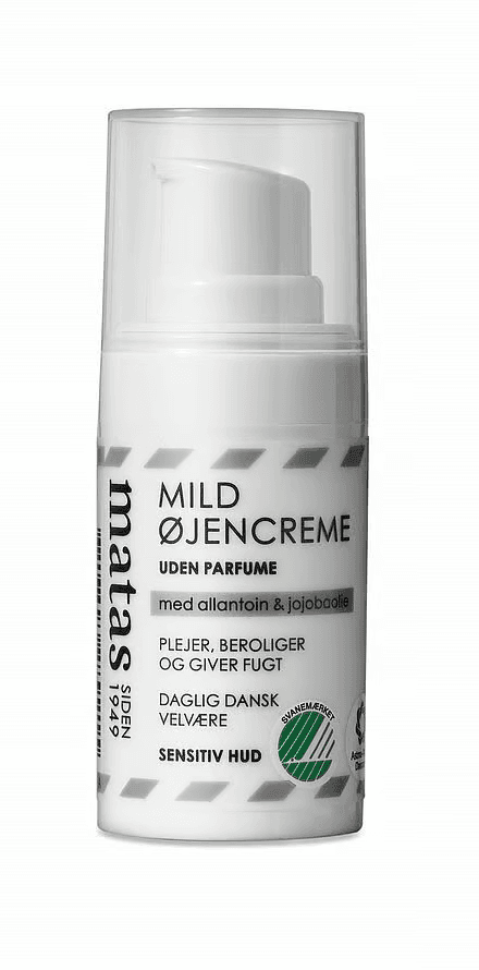 Mild Øjencreme til Sensitiv Hud Uden Parfume