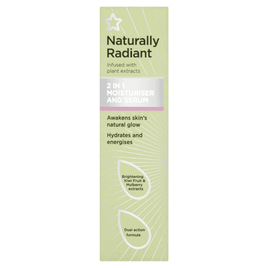 Naturally Radiant 2 in 1 Moisturiser & Serum