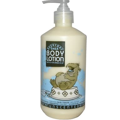 Everyday Shea, Body Lotion, Gentle for Babies On Up, Unscented