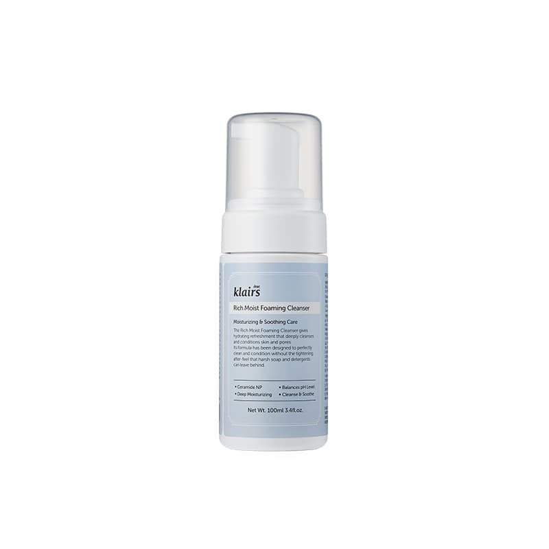 Rich Moist Foaming Cleanser
