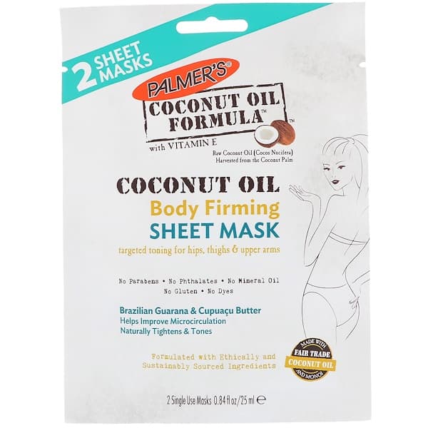 Coconut Oil, Body Firming Sheet Mask