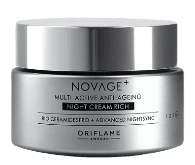 NOVAGE+ Multi-Active Anti-Ageing Night Cream Rich