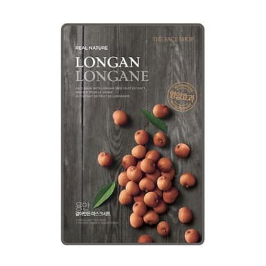 REAL NATURE LONGAN FACE MASK