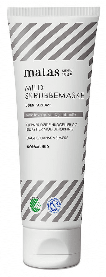 Mild Skrubbemaske Uden Parfume