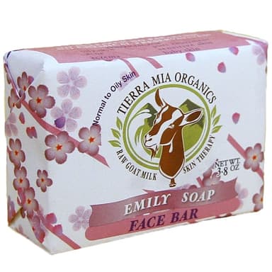 Raw Goat Milk Skin Therapy, Face Bar, Emily Soap