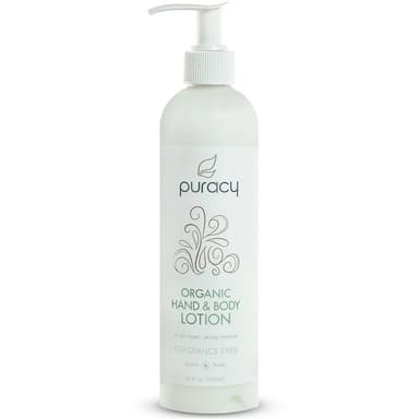 Organic Hand & Body Lotion, Fragrance-Free