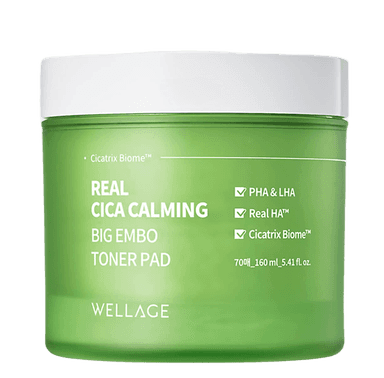 Real Cica Calming Big Embo Toner Pad 