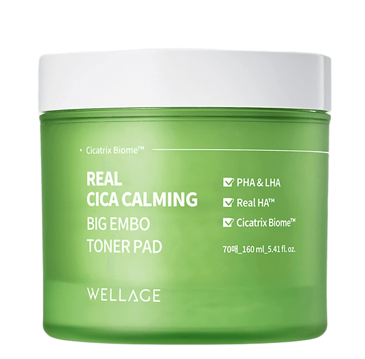 Real Cica Calming Big Embo Toner Pad 