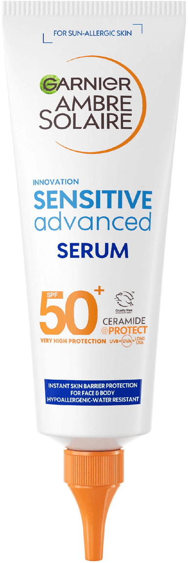 Ambre Solaire SPF 50+ Sensitive Advanced Face & Body Serum