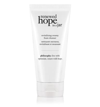 renewed hope in a jar foaming face wash