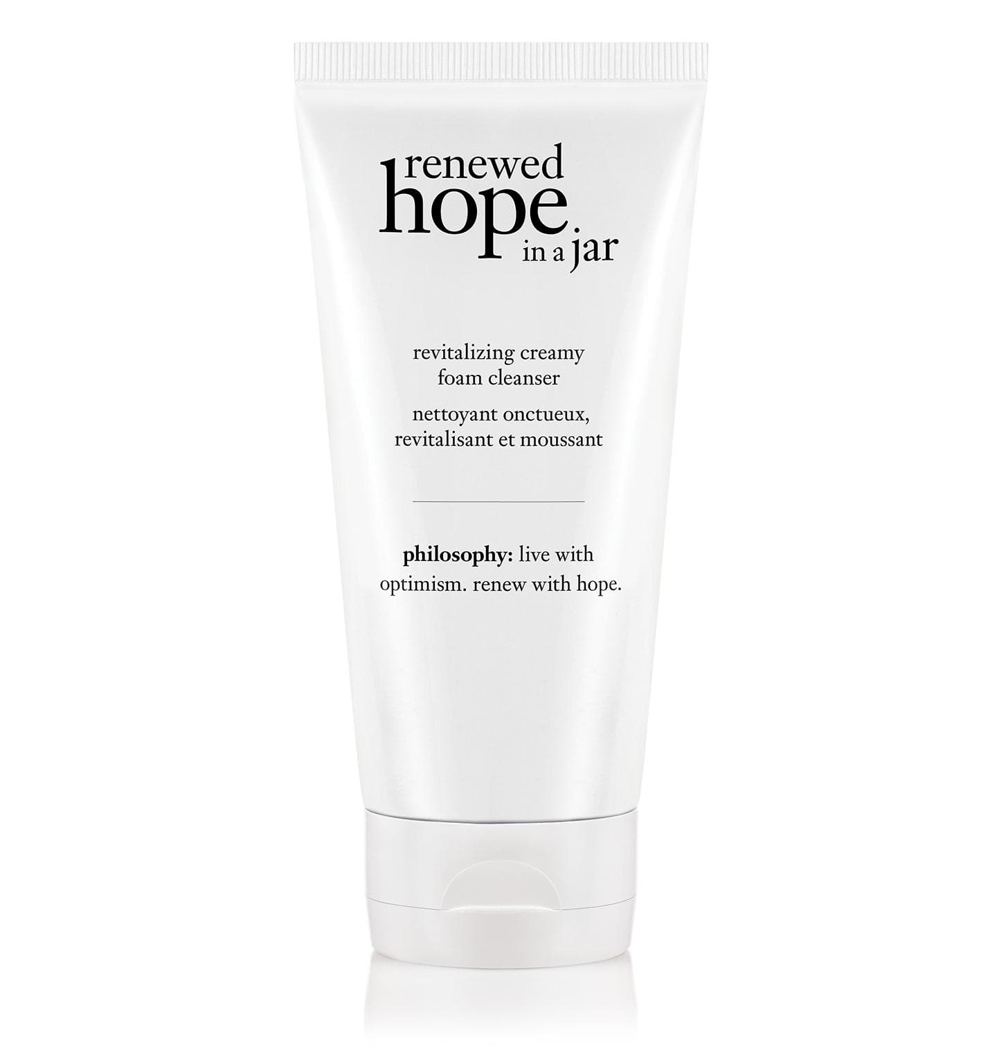 renewed hope in a jar foaming face wash