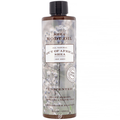 Shea Body Oil With Vitamin E, Unscented