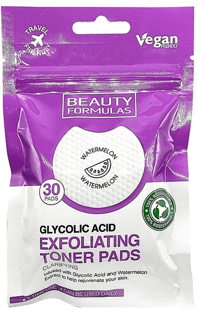 Glycolic Acid Exfoliating Toner Pads