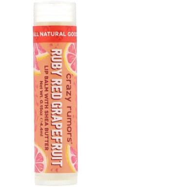 Lip Balm With Shea Butter, Ruby Red Grapefruit