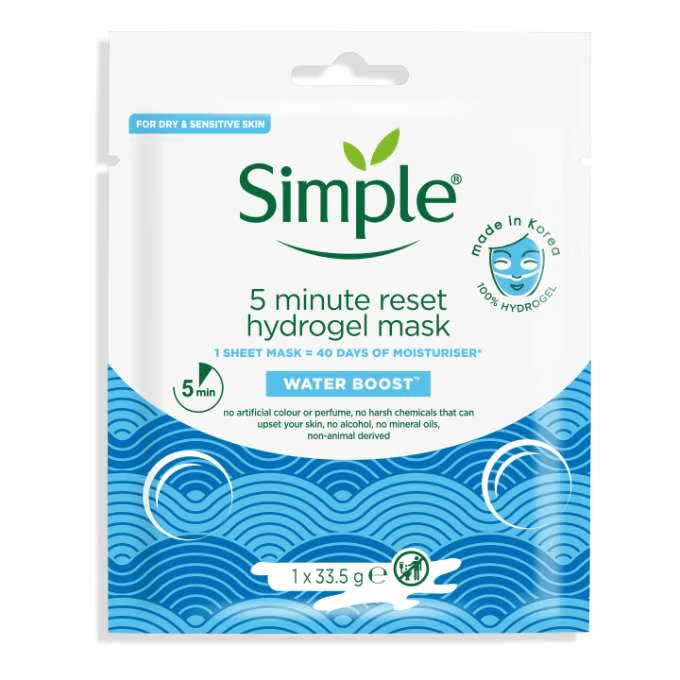 Water Boost 5-Minute Reset Hydrogel Mask