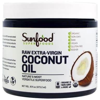 Coconut Oil, Raw Extra-Virgin
