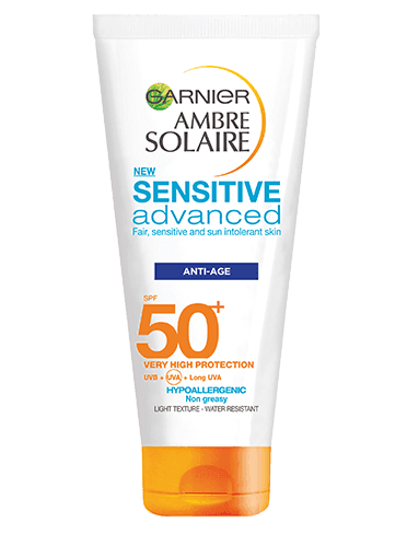 Ambre Solaire Sensitive Anti Ageing Face Sun Cream SPF 50