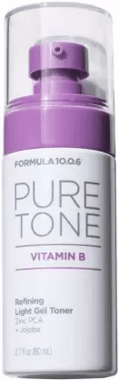 Pure Tone Vitamin B Refining Light Gel Toner Zinc PCA + Jojoba