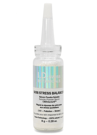 Skin Stress Balancer Soluble Powder Serum Rich In CBDvectors