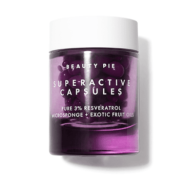 Superactive Capsules Pure 3% Resveratrol Microsponge + Exotic Fruit Oils