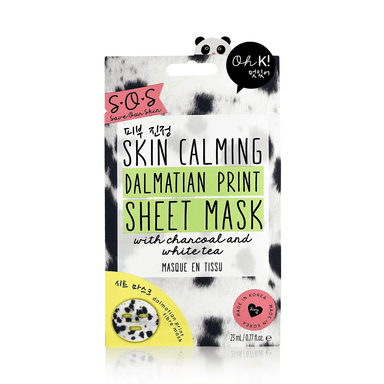 SOS Calming Dalmatian Print Mask